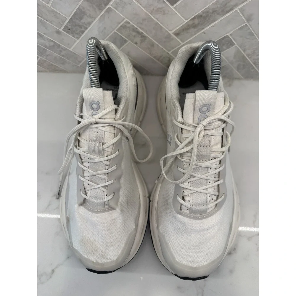 On Running Cloudnova Form Sneakers Shoes Womens Size 9.5 White Athletic Lace Up